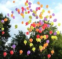 Balloon Release from 100 to 1000 balloon use as a charity fund raiser (click to enlarge)