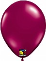 Jewel Sparkling Burgundy available in 5,9,11,16 inch and 3ft Giant Balloons (click to enlarge)