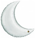 Crescent Moon Microfoil Shape available in Gold, Silver and Citrine Yellow (click to enlarge)