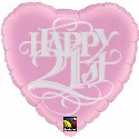 21st Birthday 18 inch Foil available in Pink (click to enlarge)
