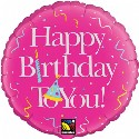 Birthday Girl 18 inch Foil ( Says Birthday Girl on reverse ) (click to enlarge)