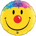 Smile Face Available in 4,9,28 and 36 inch Foil coordinate with Smile Face Ribbon (click to enlarge)