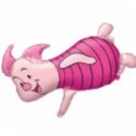 Piglet measures 33 inch by 22 inch high (click to enlarge)