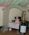 Champagne Arch at Manchester Rugby Club (click to enlarge)