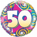 Stars and Swirls 18 inch Foil (click to enlarge)