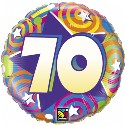 Stars and Swirls 18 inch Foil (click to enlarge)