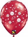 Sports balls a round available in 11inch balloons Fantasy Assortment (click to enlarge)