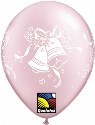 Wedding bells and bouquets available in 11 and 36 inch balloons (click to enlarge)