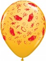 Chilli Peppers 11 inch Latex Balloons (click to enlarge)
