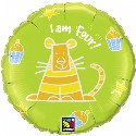 I am Four 18 inch Foil Balloon (click to enlarge)